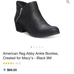 American rag abby ankle booties